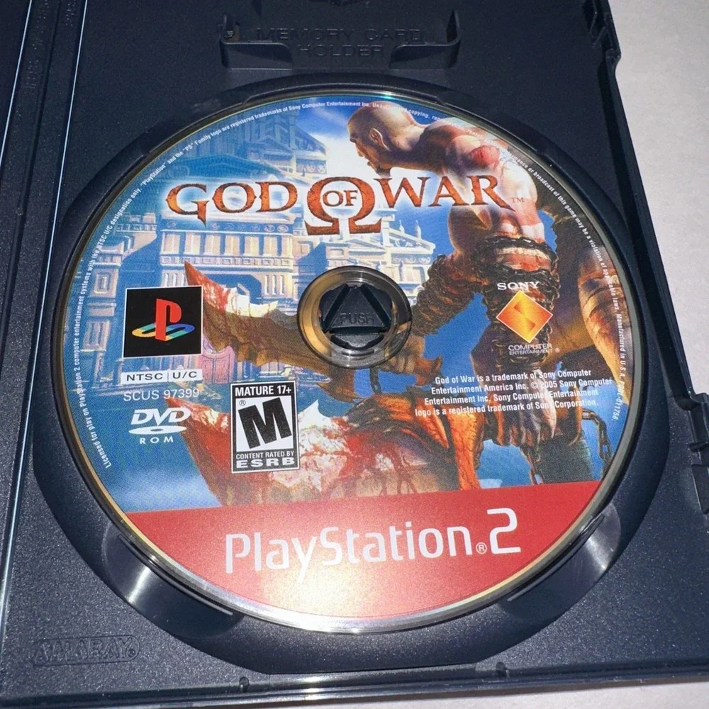 God of War (PS2 PlayStation 2, 2005) Complete CIB + Manual Greatest Hits Ex Cond